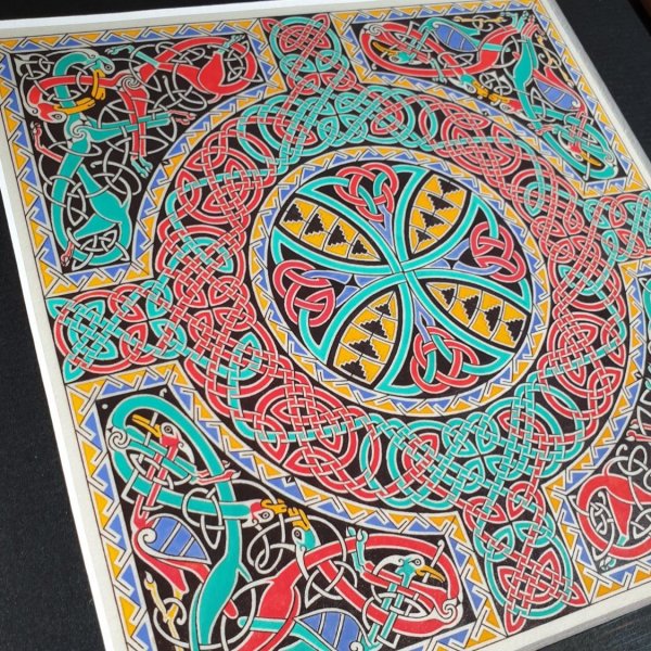 Indrammet &oslash; (keltisk) illumination