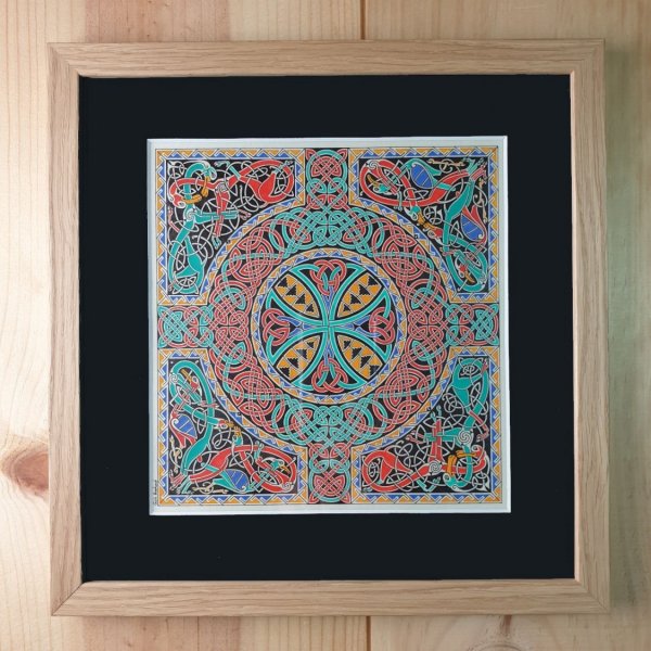 Indrammet &oslash; (keltisk) illumination